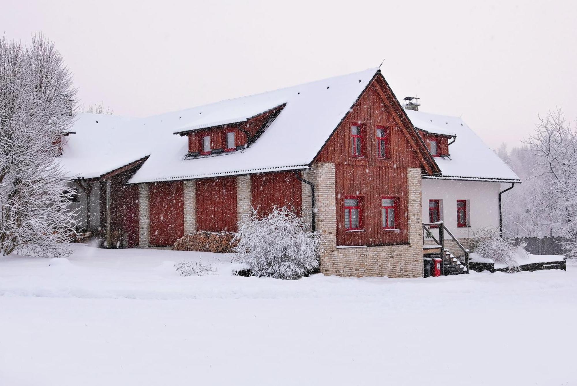Atelier 673 Pensionat Dolní Bečva Exteriör bild